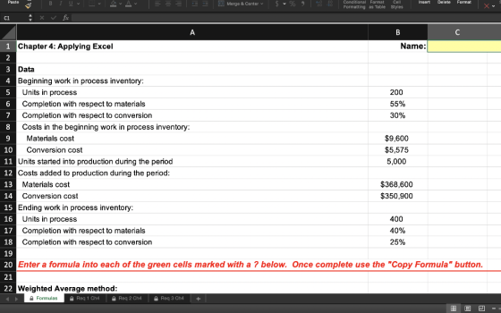 Paste В І ov Merge & Center $ % 98 -28 Conditional Format Cell Formatting as Table Styles Insert Delete Format C1 . B C 1 Cha