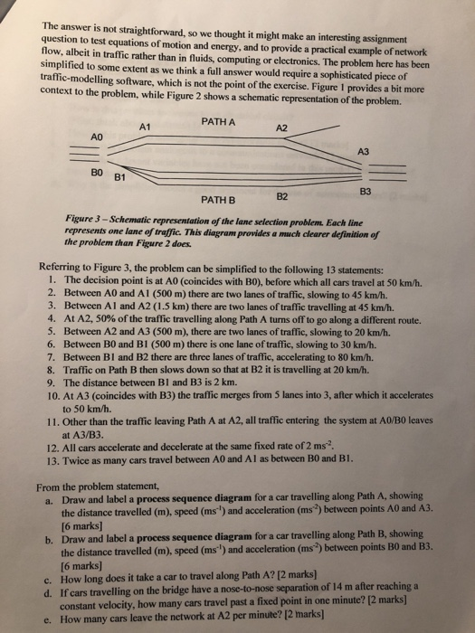 The answer is not straightforward, so we thought it might make an interesting assignment question to test equations of motion