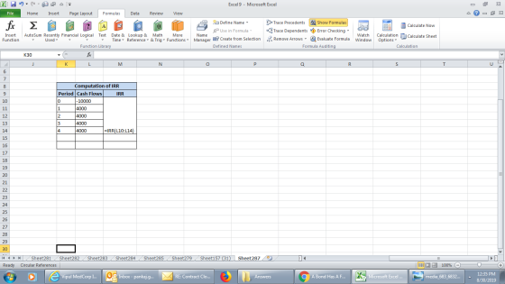 Excel 9 - Microsoft Excel X 90 = File Home Insert Page Layout Formulas Data Review View - 2 x Calculate Now Insert Function A
