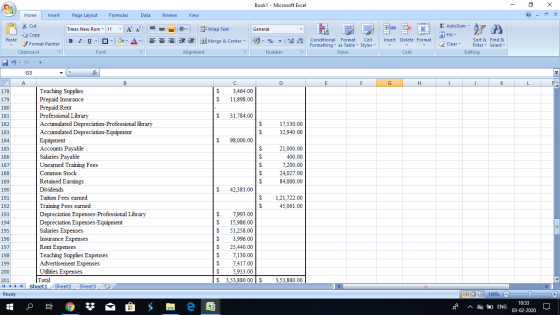 Book1 - Microsoft Excel - X Home Insert Page Layout Formulas Data Review View Cut Copy ♡ General - Wrap Text Merge & Center 1