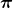 \boldsymbol{\pi}