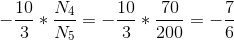 10 N4 10 70 3* Ns =* 3 * 200 = 7 6