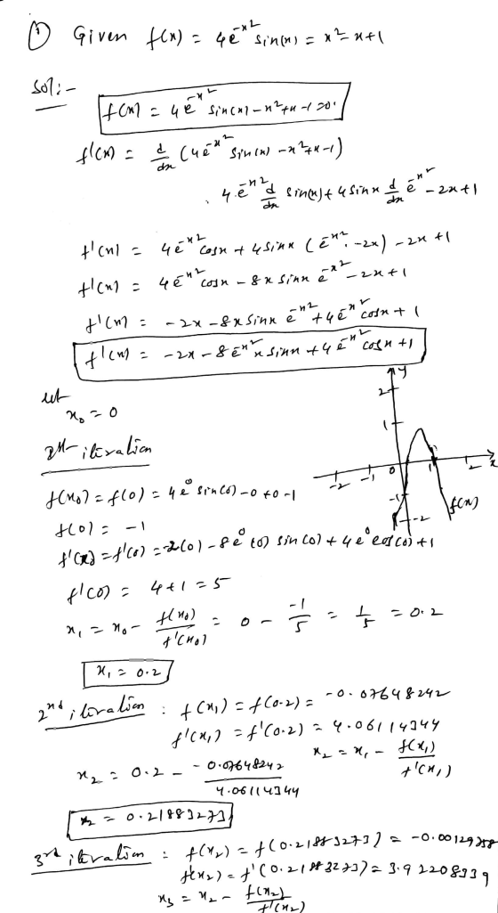 Given f(x) = 4€th sin(n) = x²ut1 soli- -ut fom aué e sincal-n²tu-1201 & cueurs Sriw -**7*-1) flom a d an и d 4. en 2 de 2011