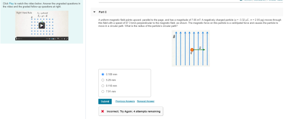 Click Play to watch the video below. Answer the ungraded questions in the video and the graded follow-up questions at right.