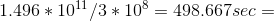 1.496 101/3 10498.667 sec