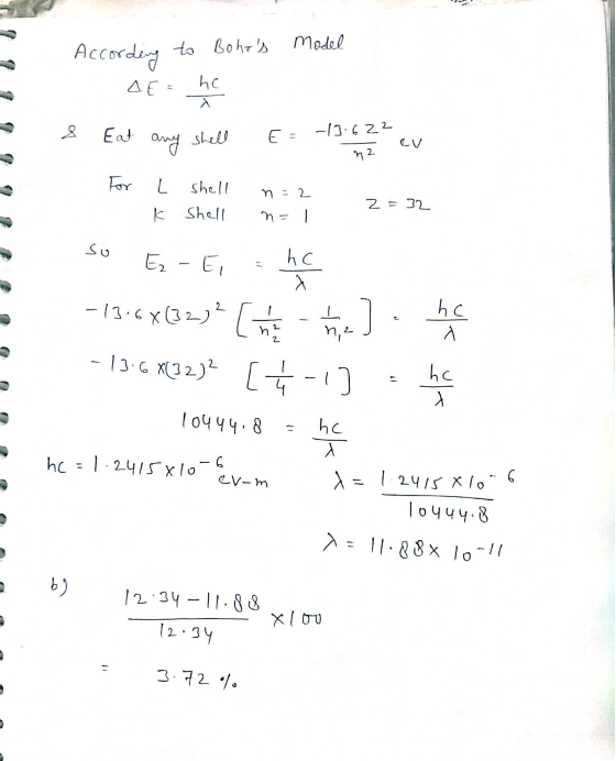 Accordi -to Bohs model 一/J.CZL ㄧ 2. 2. - X(32) b) 2. 3 2 3