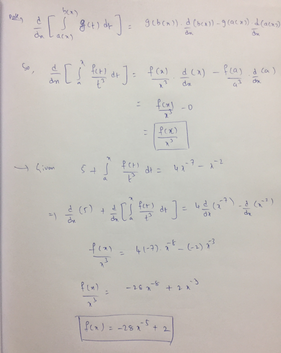 ben) gcbcn)).d Cbcao) -gCaCn) d(ax) 이동 So 느 디 fit) + J - f(x) () dㅏ fcay.dca an du 3 an 지 11 fony 0 fra M Given 2 fet Št dt =