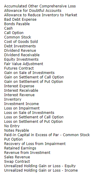 Accumulated Other Comprehensive Loss Allowance for Doubtful Accounts Allowance to Reduce Inventory to Market Bad Debt Expense