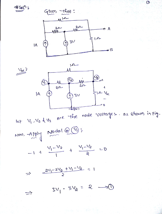 iver that . IA be node voltages. au eho-r) in Fi tet VİNoẢv3 a e.the NMol3, -ApplM Nodal o