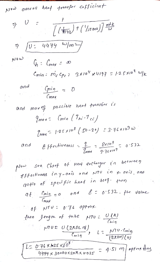 now overall head transfer cofficient 3 0 : 1 : [ltrus) + (%1000)) mobile 10: 4474 W/m2] now G: Cmex = 0 Emin = mcepe 2 3410