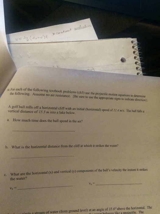 For each of the following textbook problems (ch3)