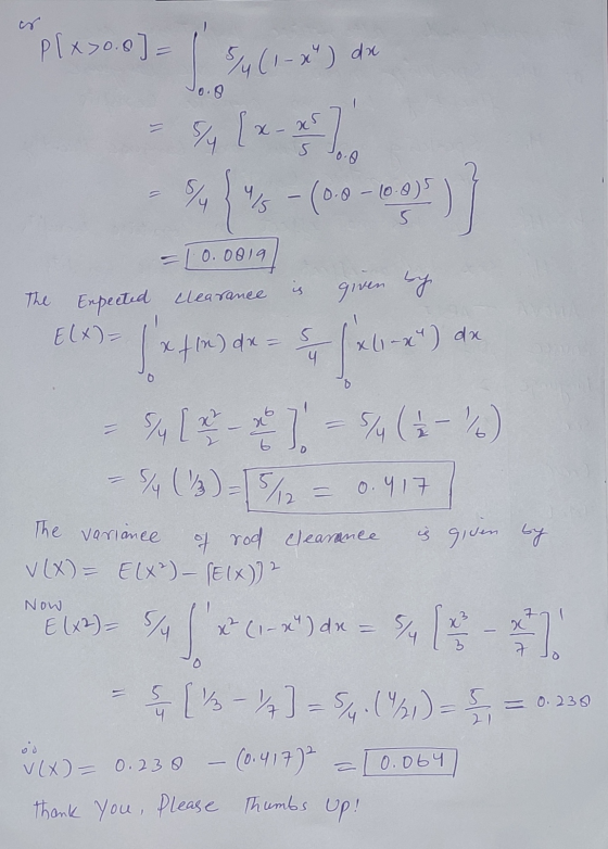 da plx>0.8] = 1 4 (1-x) dx -% (24) - %%s -(0.0–160,0)) - | 0-09) - 10.0819 . . is given The Expected clearance ELS) 124m)