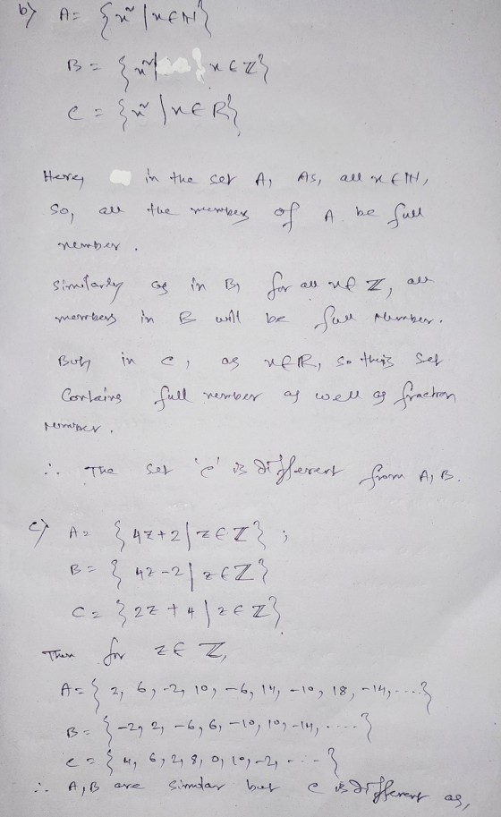 by AB Ersetih хси, e=&r InER {uf Herrey in the set A As, all neth, So, the mergers be A of full nember Similarly of all and