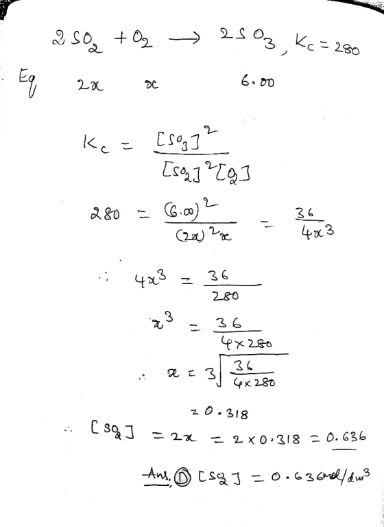LA 2504 + z 28 de → 2503, Kc = 280 6.00 - Ep Ke= [sog] Lo1-Lo1 280 = 6.00)? R (201) 2 .: 4x3 = 36 36 - 463 T 280 - 36 23 = 3