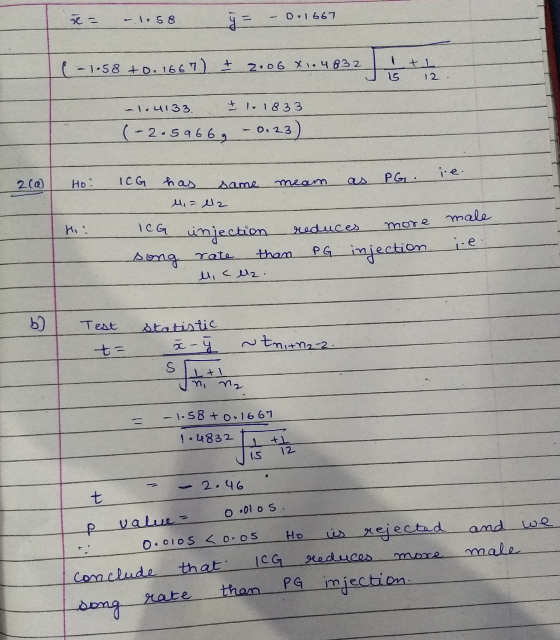 IS8 1. = -1058 J = -0.1667 - O.1667 ti 12 (-1.58 +0.166 7) = 2:06 X1.4832 Jis - 1.4133. – 1. 1833 (-2.5966 - 0.23). 2la Ho IC