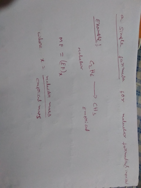 a simale fo9rmewa maluder tonmeda iprial eot Elamele CH3 moluterr Empori cad EF MF maluclor mass where emporicad marg