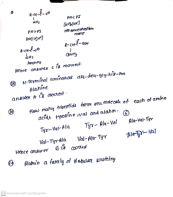 How many tripeptidl form oni molecule of 0 RW- oe NH, PH&PT [H+B[OH-] Ho concentration mare PHZ P1 [H](H+) R-CHE-OOH R-ch-doo