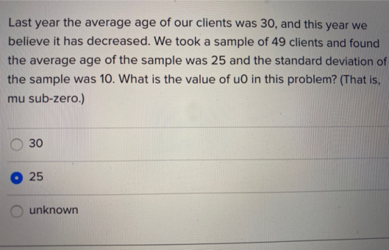 Last year the average age of our clients was 30, and this year we believe it has decreased. We took a sample of 49 clients an