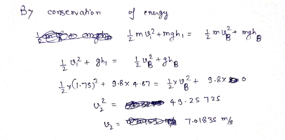 37 By conseovation е поля DB empat įm 192 +mgh, = { mun meng + ah + 9,2 2 9. 2. В + g h B 9.3x 4 -41-7s) + 9-Вх 4-47 = 2+ + 2
