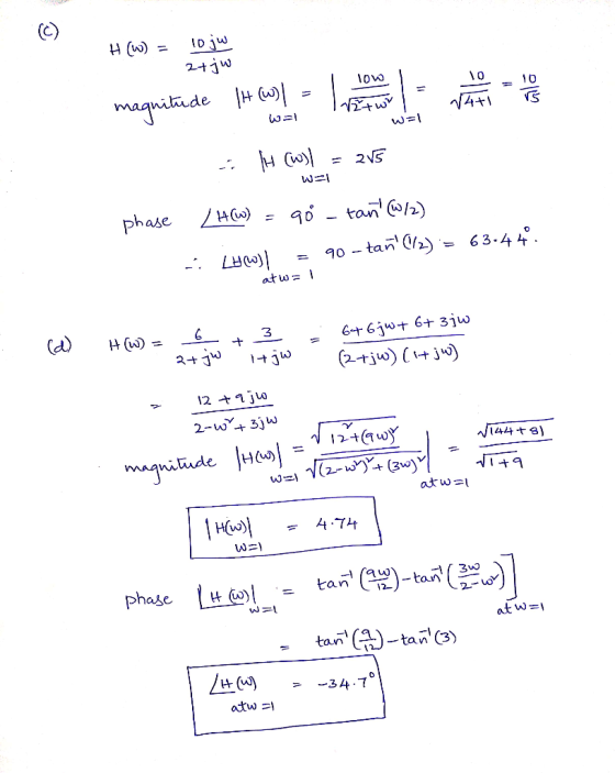 2+i 1010 2-w3ju 1-1(W) = nitude , IHC +1 tan 12