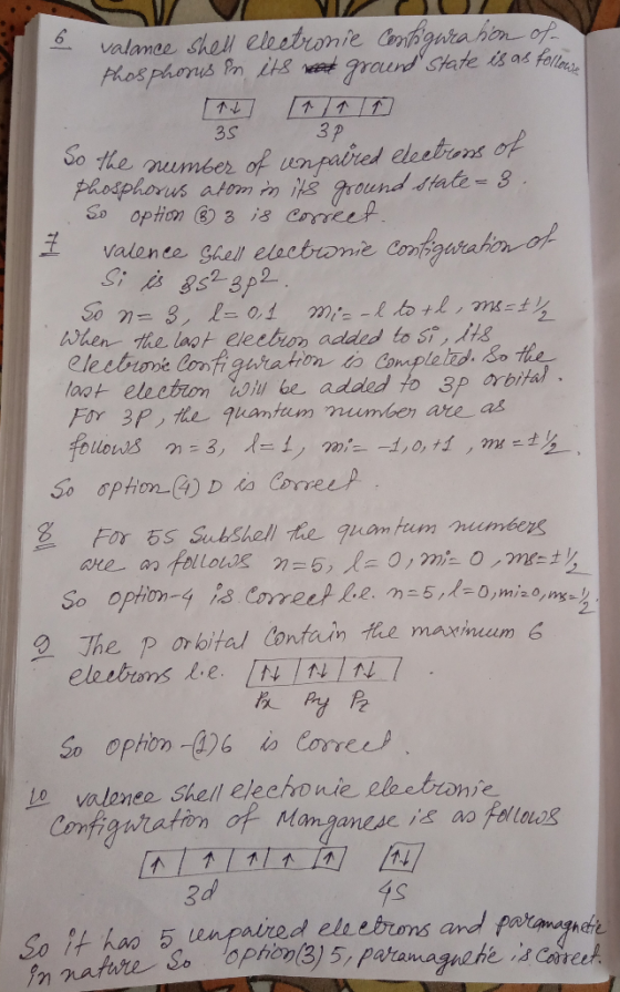 valamee shell eleetronie Cngnra hen o Phos phomis Pn its t graundState is as fales 3P 35 So the number of unpaired eleetons