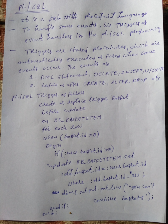 e veut hamaless in the crme . befele ol rffet CGREATE ALTER, DRop et on B BASKETITEM fel each low geaiu 休1 end if end