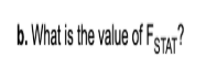 b. What is the value of Fstar?