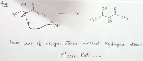 Aus OH 0 H₂C CH₂ H Hса сн; love pair of oxygen Hydrogen atom. atoms Please abstract Rate coo