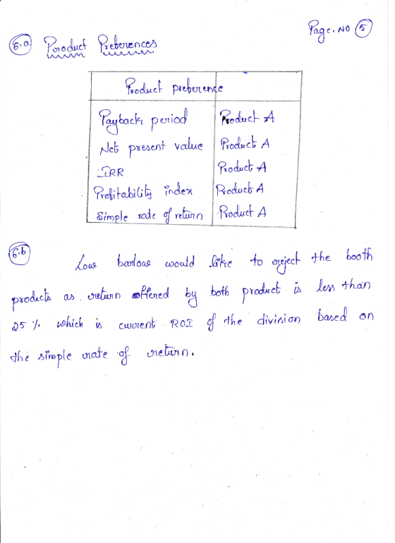 NO (5 ummm oduct pberene Teydach periad Neb preaent value oduct A Poduct A PreductA TRR Proditabilindex Reducb A Simple ade o