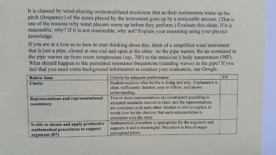 It is claimed by wind-playing orchestral/band musi