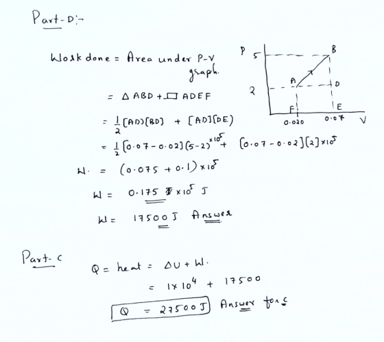 klo k done = Area Under P-v