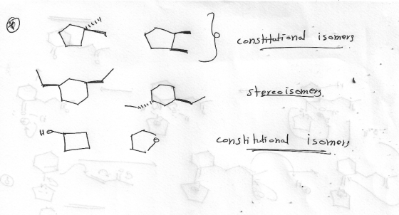 constitutional isomers stereoisomers. constitutional isomers
