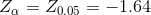 Za 20.05 -1.64