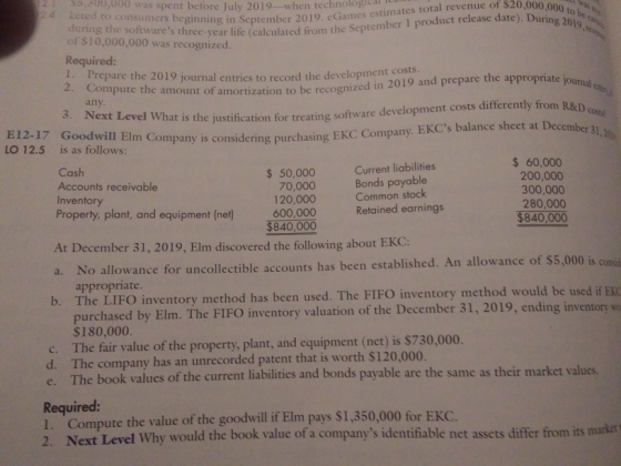 2.4 keted to consumers beginning in September 2019. eGames estimates total revenue of $20,000,000 to be ca S3,500,000 was spe
