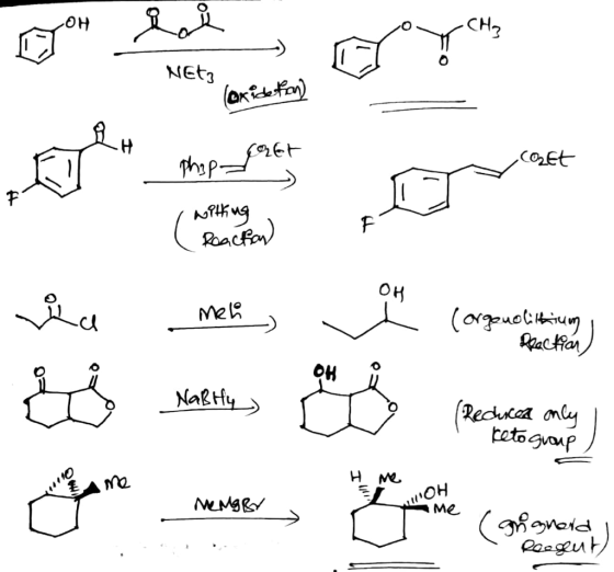 Neta loxidetion - med den starten in 8267 phip COLET > * I withing Reaction Mela (orgenolithium Reaction) THEON Reducer only