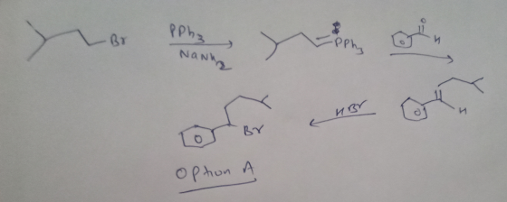 NaNe Pphz B PPhy HBr И BY option A