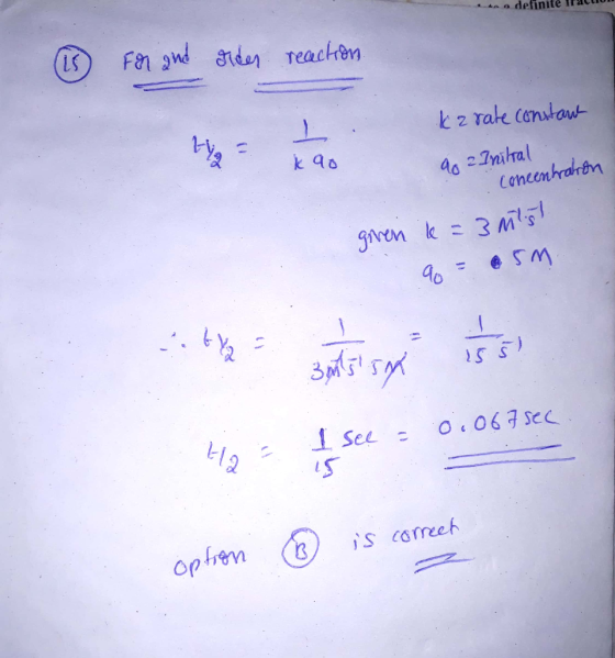 no definite Traction For and rider reaction. karate constant 9 2 Inital concentration given le=3 M5 9 = 65m utsist 1551 H2 =