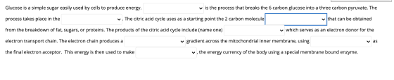 Glucose is a simple sugаr easily used by cells to produce energy. v is the process that breaks the 6 carbon glucose into a th