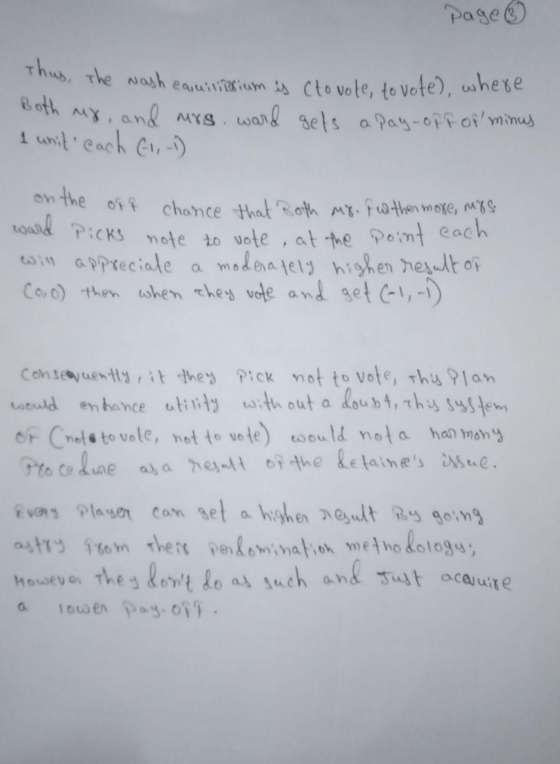 page & Thus, the wash equiritium is cto note, to vote), where Both my, and mrs word gets a pay-off of minus 1 unit each (1,-1