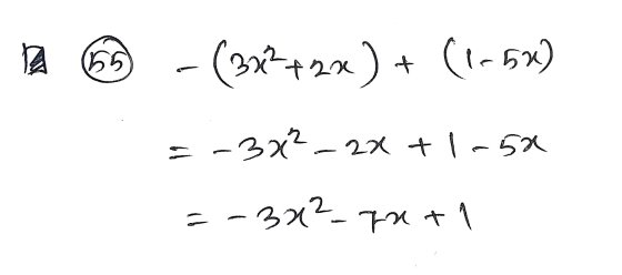 (1-5%) (324-+2)(-5x) (2n2+2) -3x-2x + 1-5 14