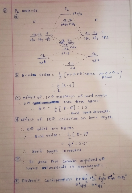 F2 2 Fa molecule. 5*28n F AL 14 1*11 PP AL1L n. 2px 2py 212 1 1 ALi eße apy 212 1L 12 - 6*28 AV 1L 282 .-.1L.. 628 6 Bonded