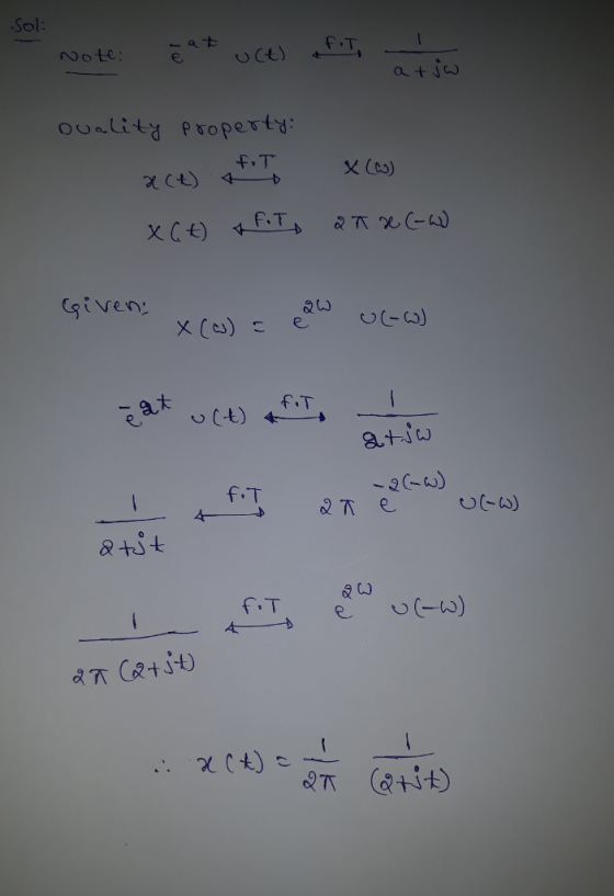 Sol: ote a+J given a太 8434