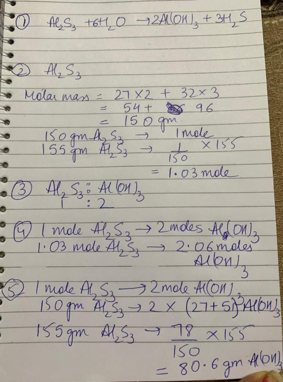 As t6 02AOK21S 2 21 X2 t 32x3 54+ Molar mas 96 Imale XISS I5O - 1.03 mole 155 pm :2 mole 2mdes Aon 03 male A, S 2.06male mole