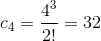 C4 = = = 32