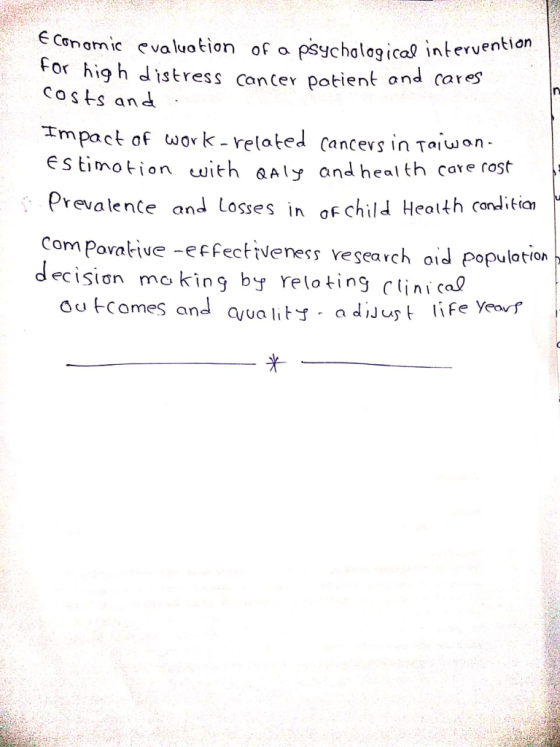 ơn amic evaluation of a psychologicol intervention For high distress Concer potient ond cares Costs and 士mpact of work-related Cancevs in Taiwan. S timotion with aAly and heal th cave rost Prevalente and Losses in of child Heotth conditian Com Povative -effecttveness vesearch oid Populotion decisian mo king by reloting lini cao Ou tComes and ava liy odiu life Yeof