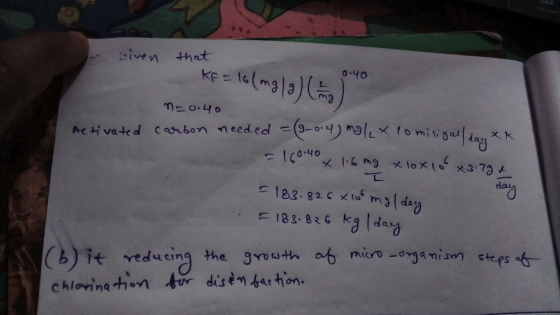 0.40 daa 183.826 ka lda it redueing the grouth a6 micro -organism steps