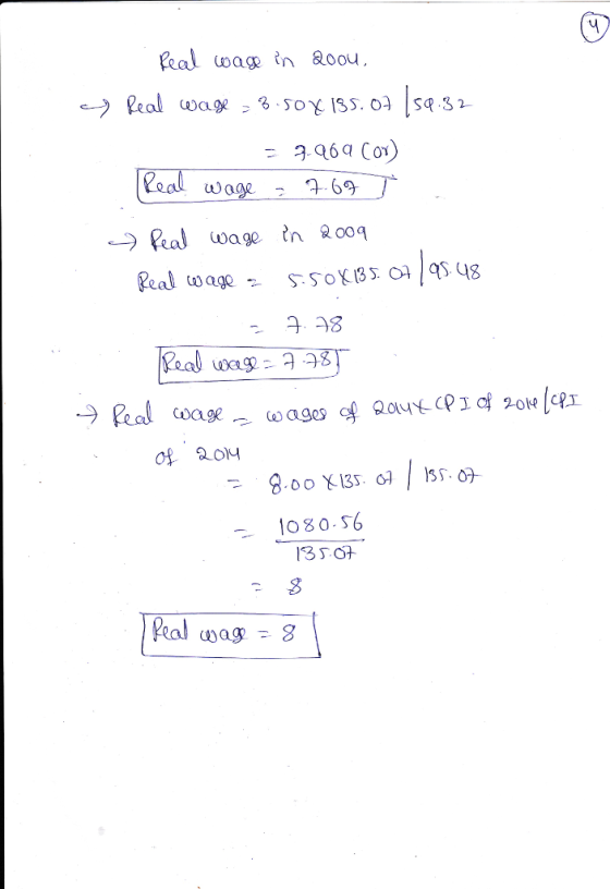 Real wa n 2oou wage 369 → hal uage in Q009 o 204 1080.56 Peal