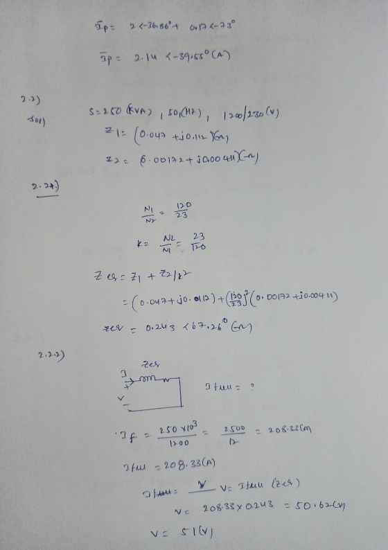 Ip- 24-3618607 Gold 2-73° ape 2.14 <-39,55ºCA) 2.2) 301) 3=250 (KVA), 50, (H2), 1200/230 (0) Z1 = (0.0u tjonin ng 22. 6-00142