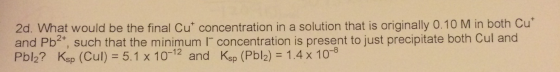 What would be the final Cu^+ concentration in a so