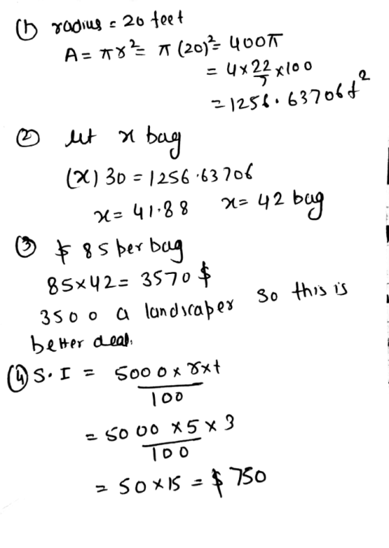 (h yoou26 teet A T T (20) 4007 yx 22 xlo o 2125.6370 Lut bay () 30 = 1256 -63 7of 8 8-1h -x M= 42 8Sx42- 357o $ a landcabe So